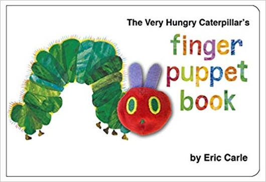 Book: The Very Hungry Caterpillar finger puppet book